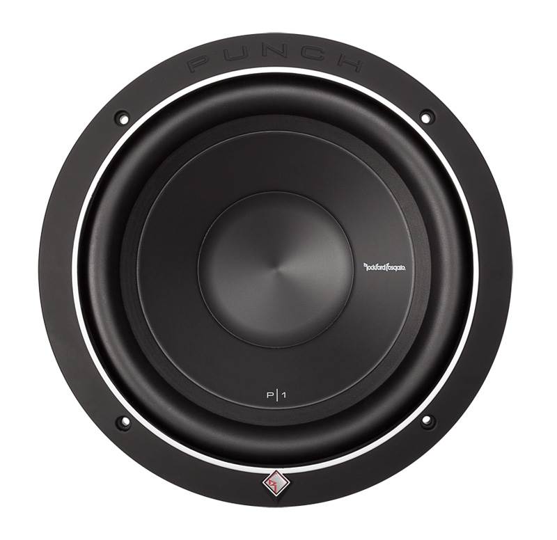 Rockford Fosgate 10" 500 Watt 2-ohm Car Audio Subwoofer Sub P1S210 (Open Box)