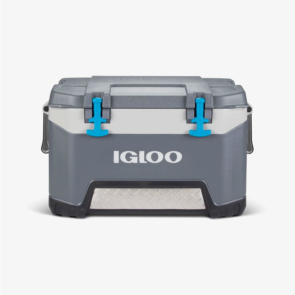 Igloo BMX 52 Quart Cooler with Insulated Lid and Handles, Gray (Open Box)