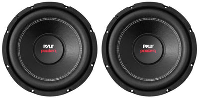 Pyle 12" 6400W 4-Ohm DVC Car Stereo Power Audio Subwoofer Set, 4pk | PLPW12D