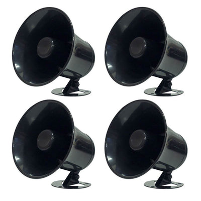 4) NEW PYRAMID SP5 All Weather 5'' 60W PA Mono Extension Horn Trumpet Speakers