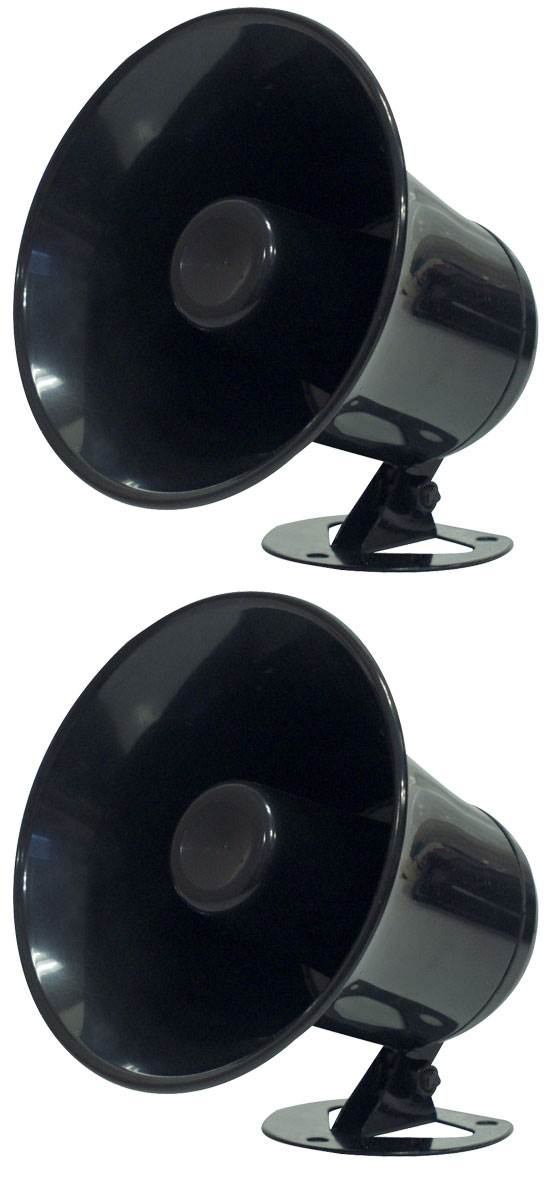 4) NEW PYRAMID SP5 All Weather 5'' 60W PA Mono Extension Horn Trumpet Speakers
