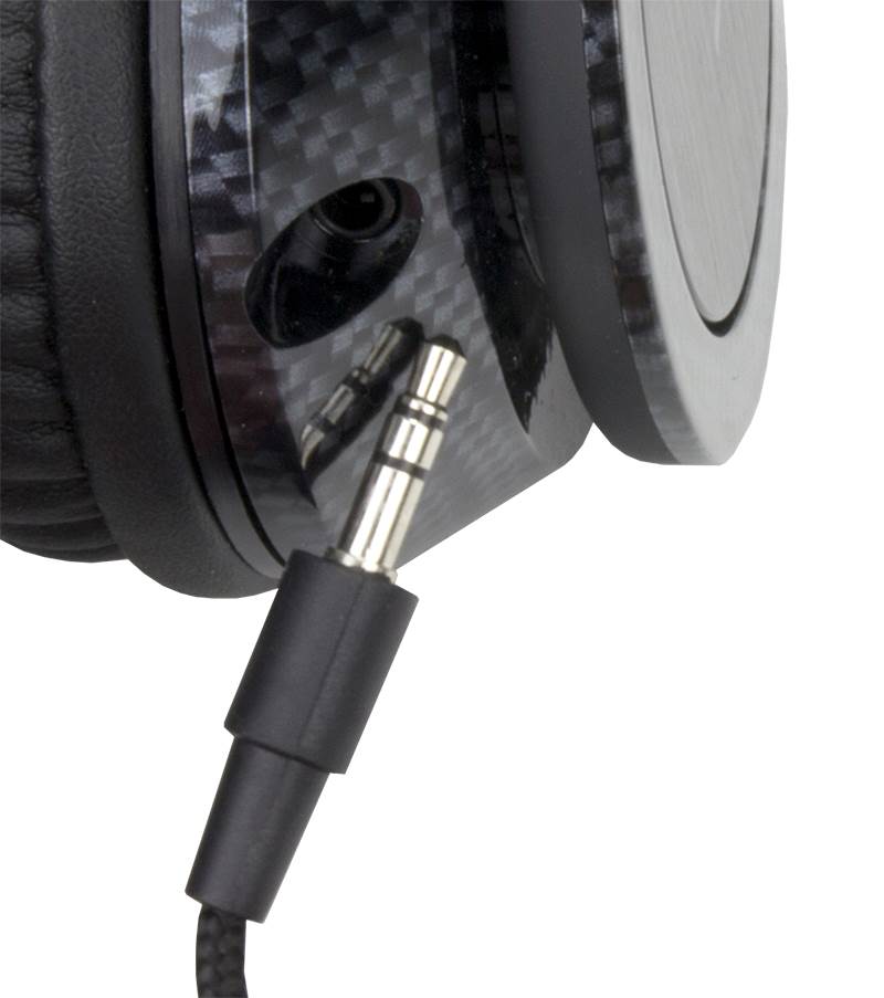 VM Audio Elux Over Ear DJ Stereo MP3 iPhone Bass Headphones - Pink - Open Box
