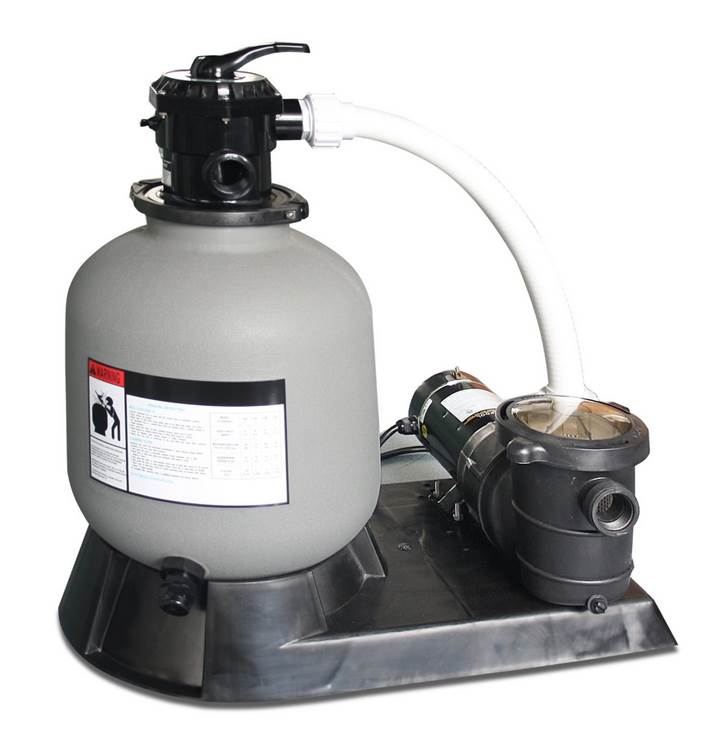 Sand Master 16" Above Ground Pool Filter Pump for Intex 2400 GPH (Open Box)