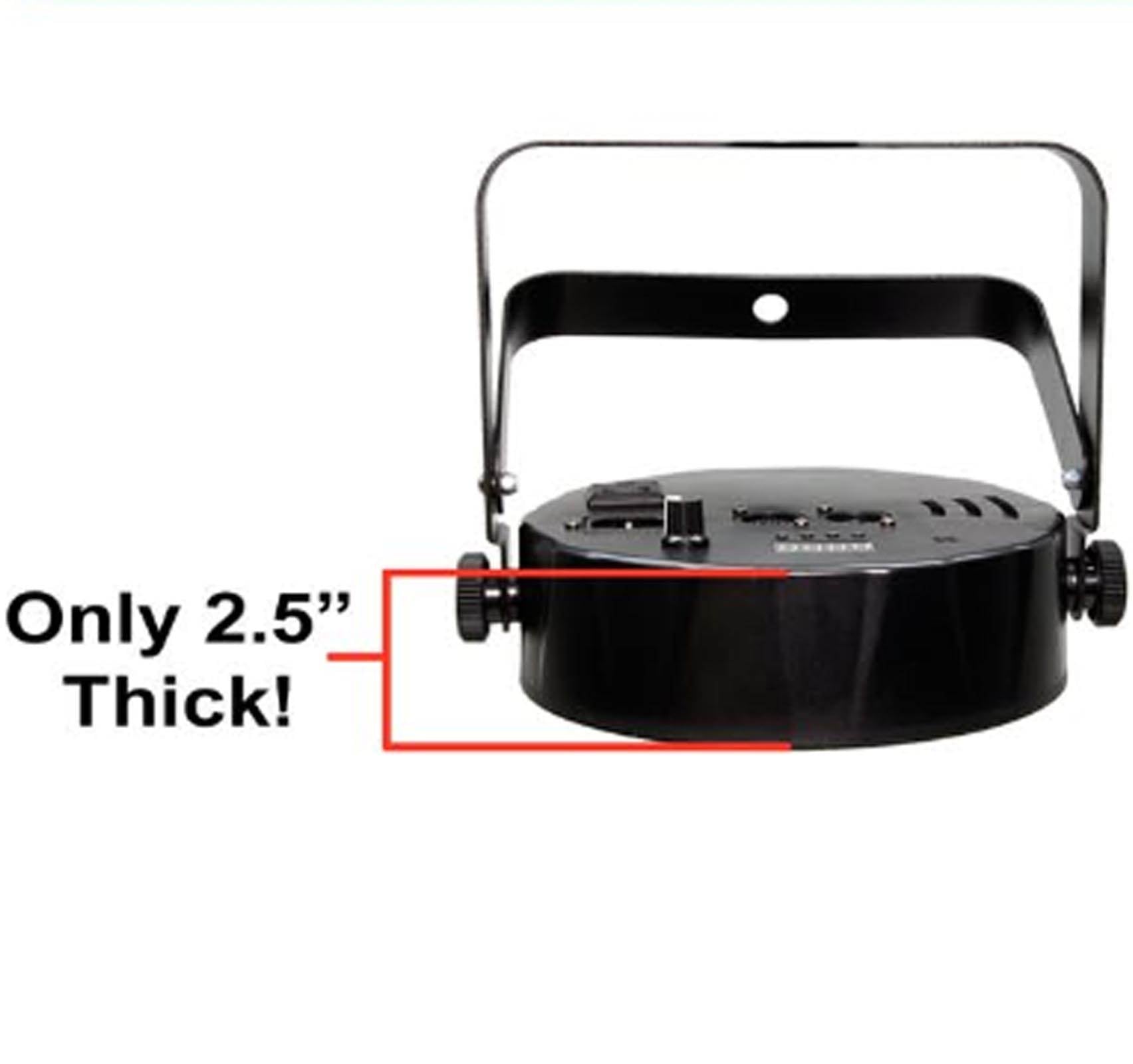 CHAUVET DJ SlimPar 64 RGBA LED DMX Slim Style Par Can Stage Lighting Effect - VMInnovations