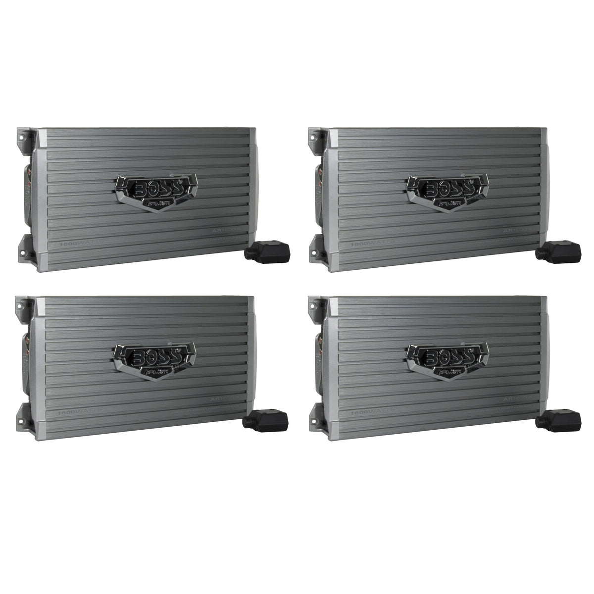 Boss Audio 1600 Watt 4 Channel Car Amplifier Power Audio with Remote (4 Pack)