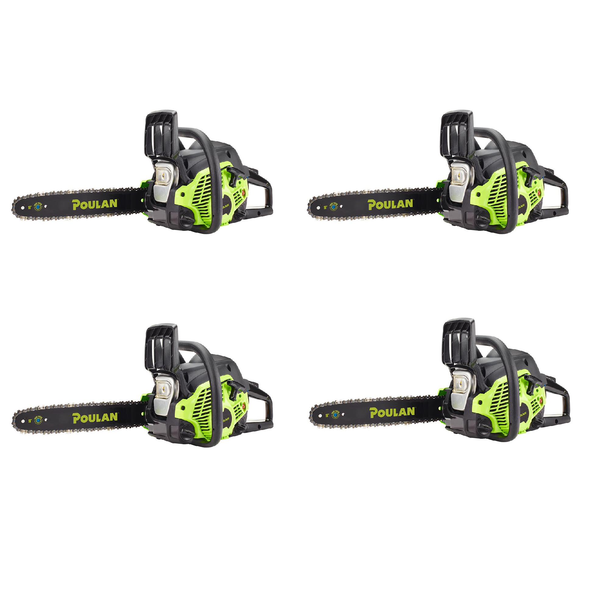 Poulan 14" Steel Bar 33CC Gas Chain Saw 2 Cycle (Certified Refurbished) (4 Pack)