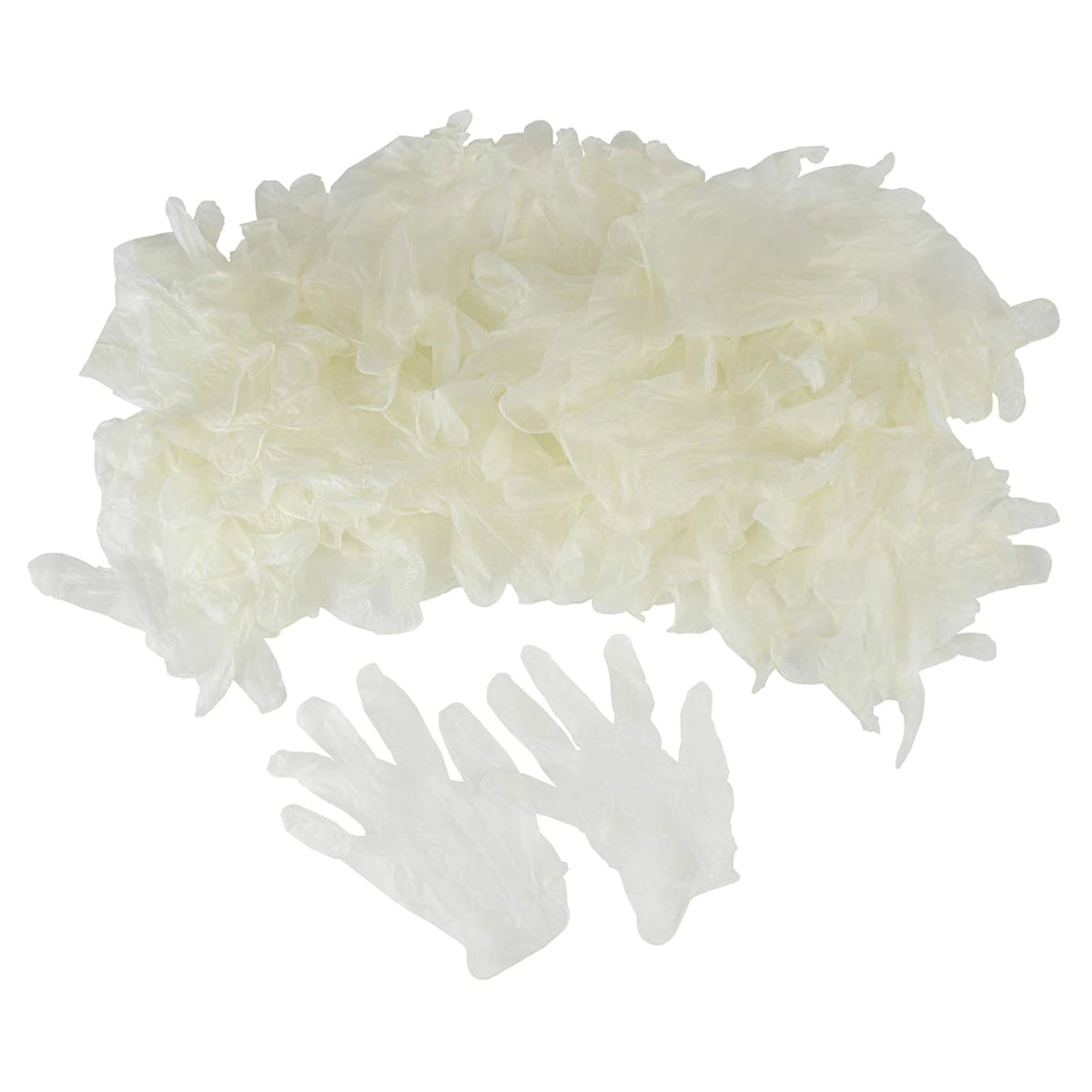 Mr. Clean Disposable Cleaning Latex Free Vinyl Gloves 50 Count, One Size (1 Box) - VMInnovations