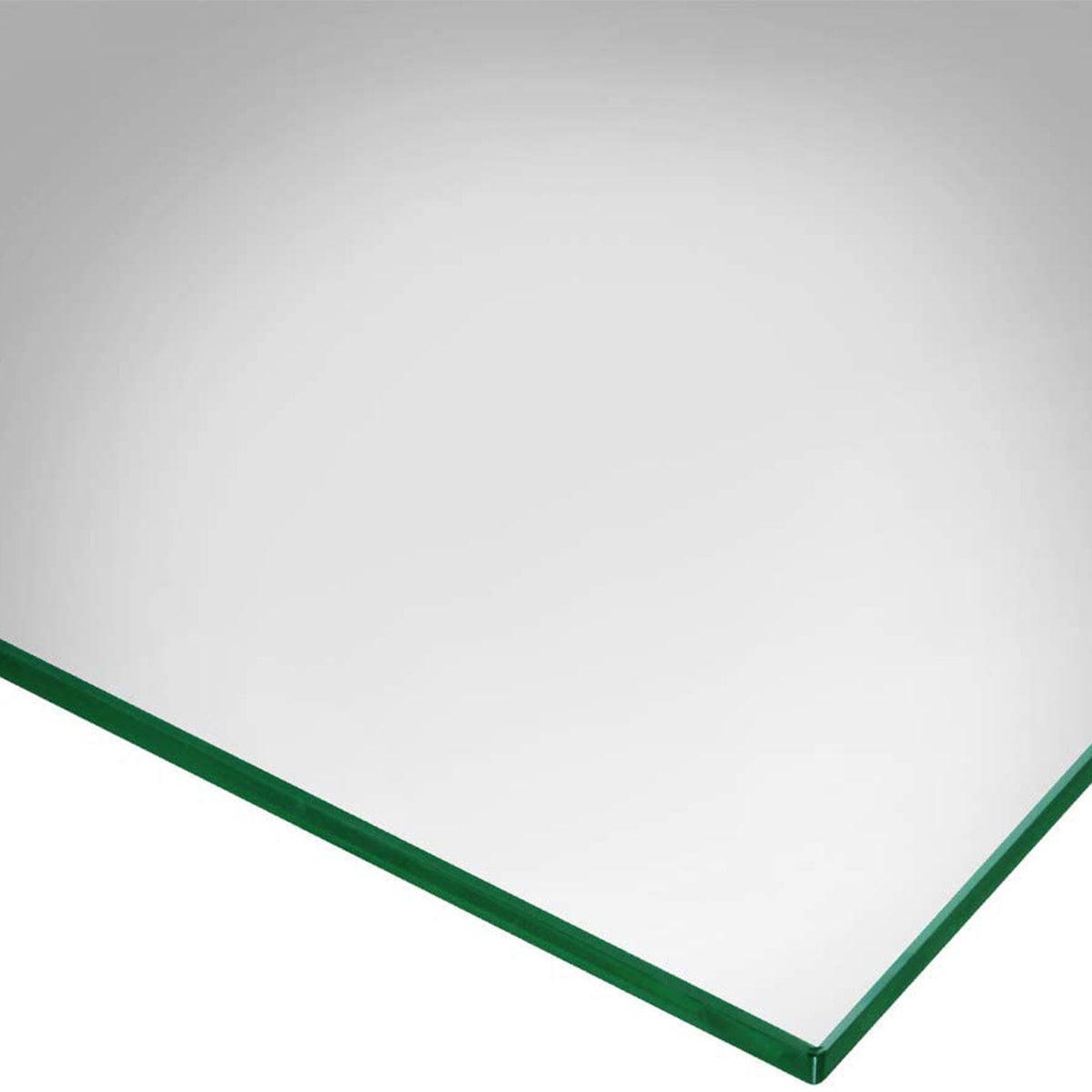 Dulles 20 Inch by 20 Inch Indoor or Outdoor Square Tempered Glass Table Top