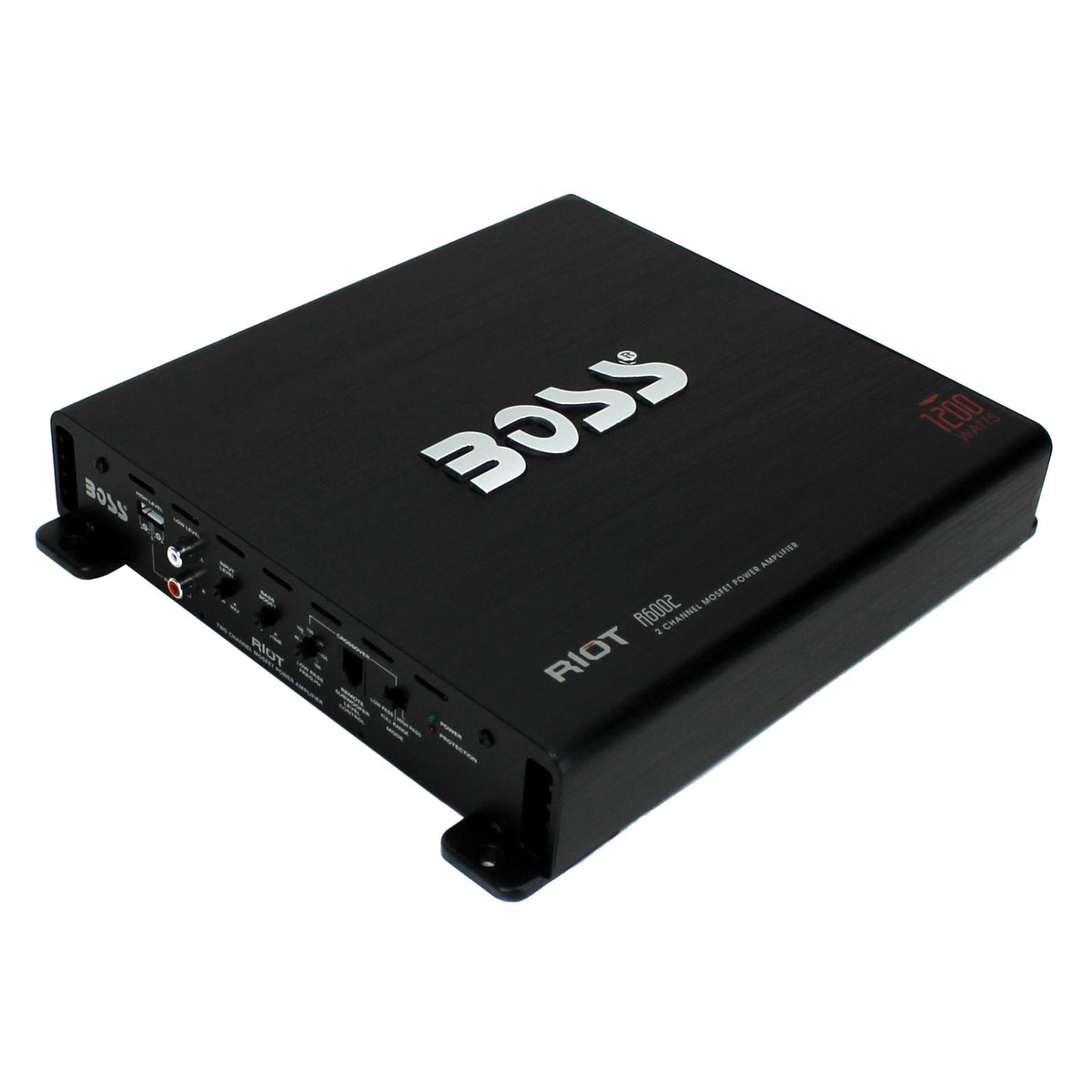 BOSS Audio R6002 1200W 2-Channel MOSFET Car Audio Amplifier Amp+Remote (4 Pack)