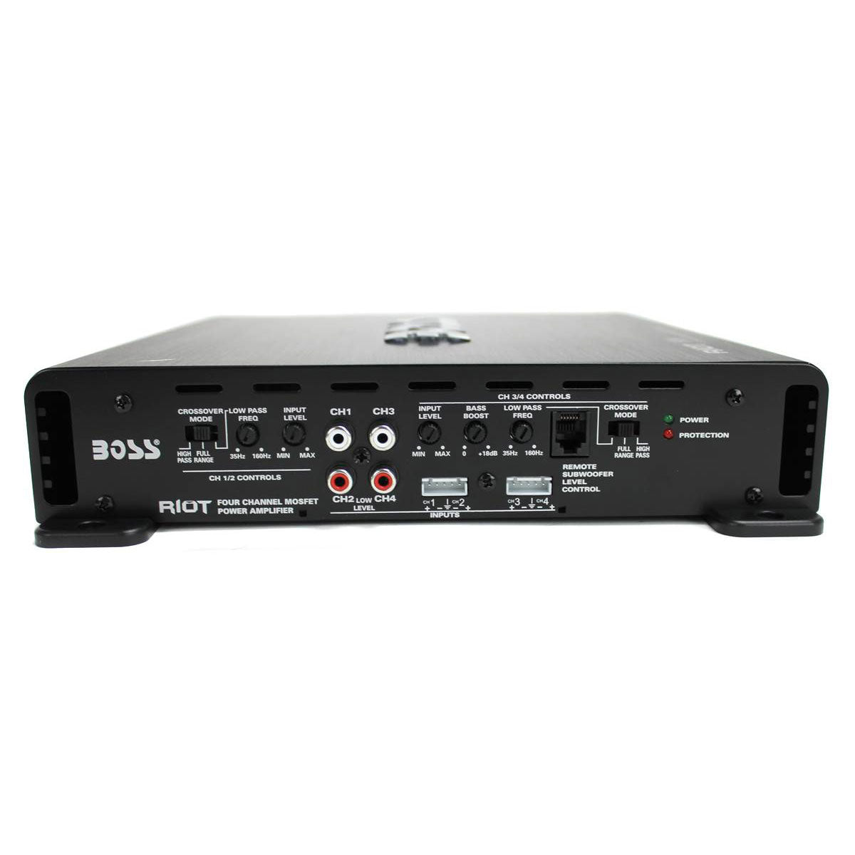 BOSS Audio R3004 1200W 4 Channel Car Amplifier Power Stereo Amp+Remote (4 Pack)