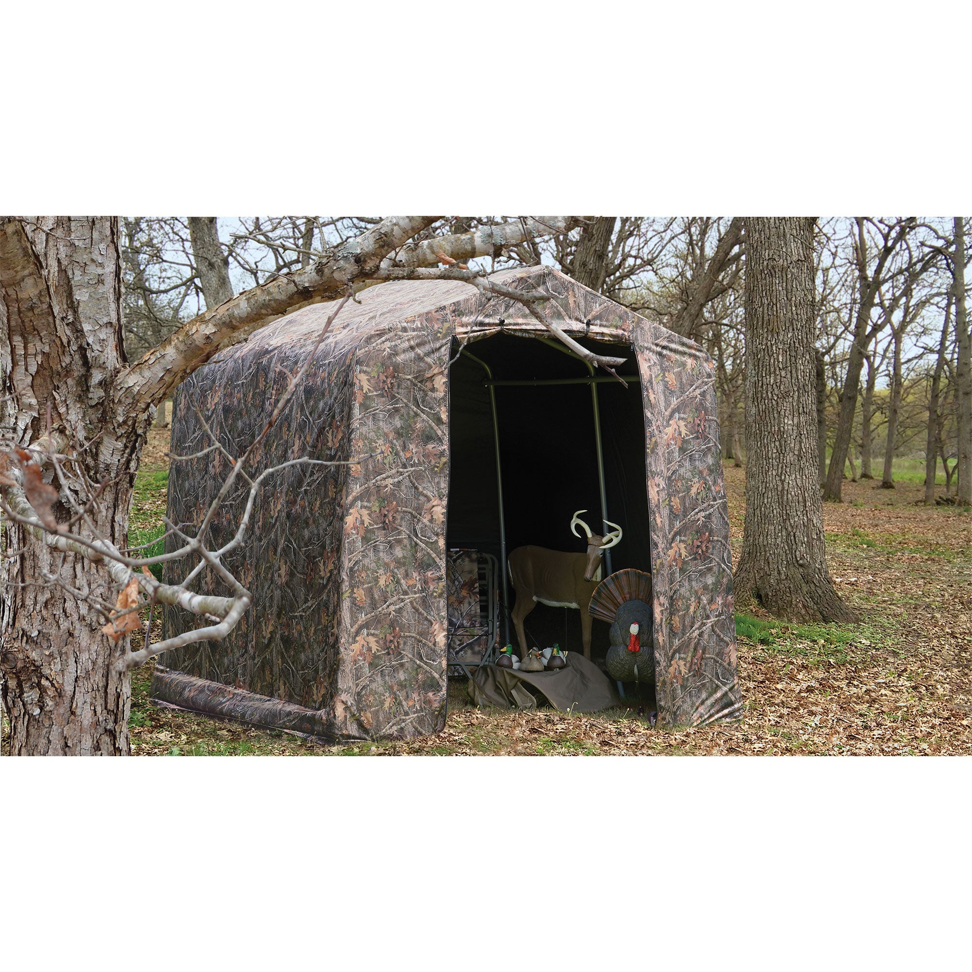 ShelterLogic Shed-in-a-Box 8 ft. x 8 ft. x 8 ft. Camouflage