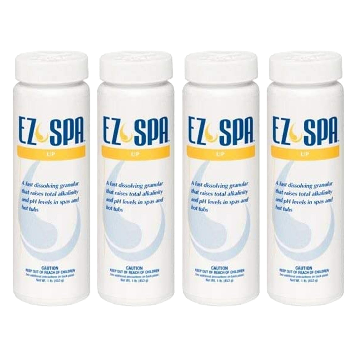 API EZ Spa Up Fast Dissolving Hot Tub pH Raising Balancing Chemicals (4 Pack) - VMInnovations