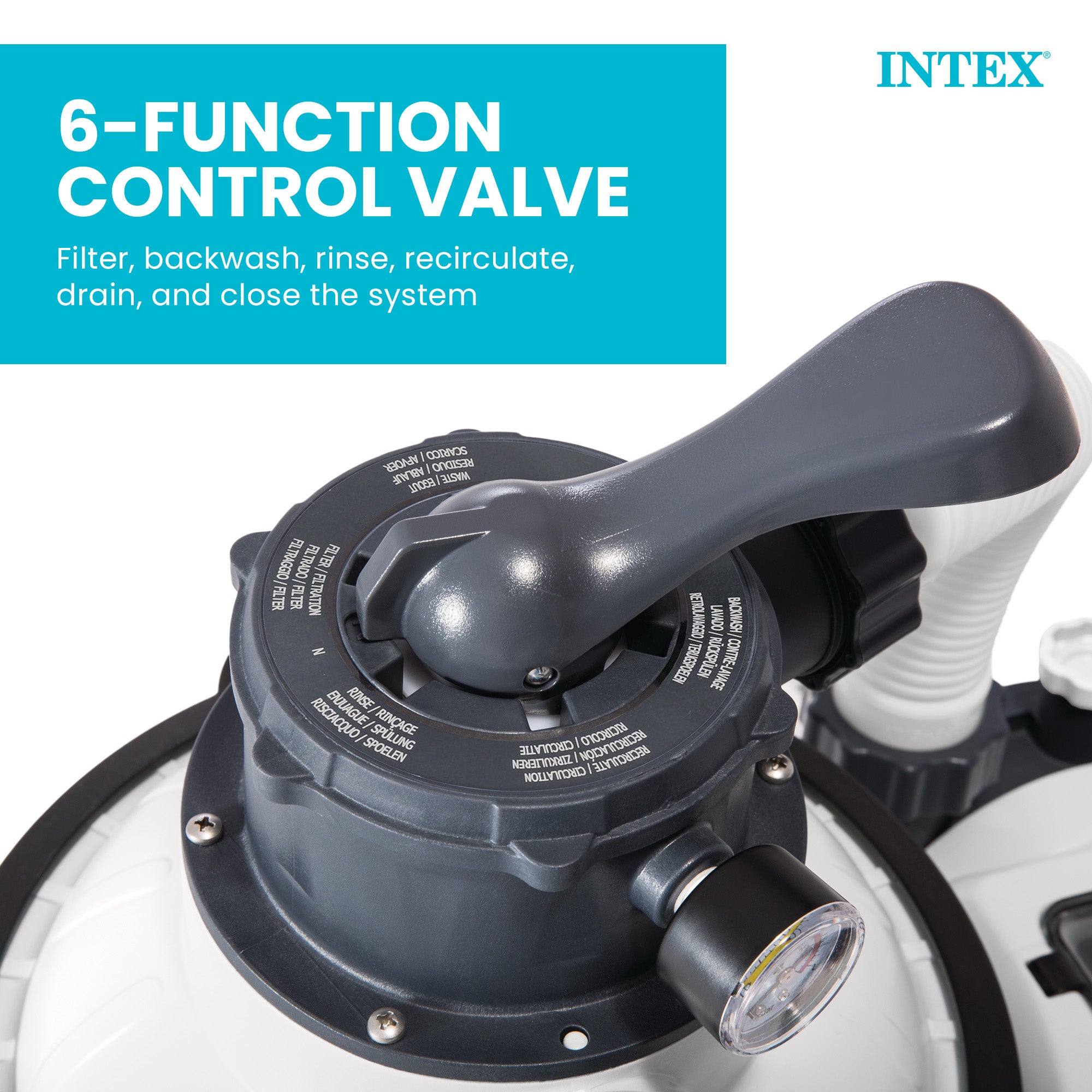 Intex Krystal Clear 1500 GPH Sand Filter Pump