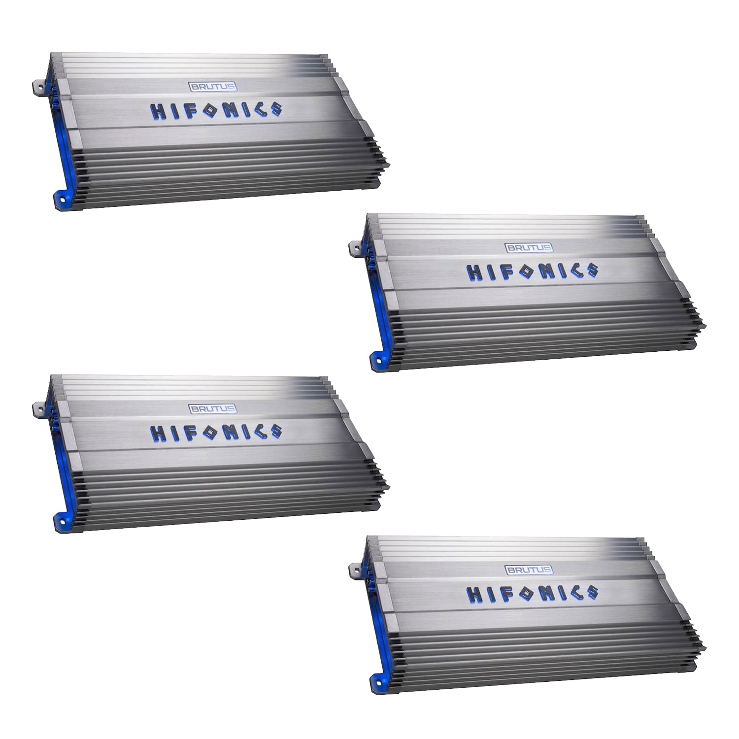 Hifonics BG-1600.4 4 Channel 1600W Vehicle Audio Subwoofer Amplifier (4 Pack) - VMInnovations