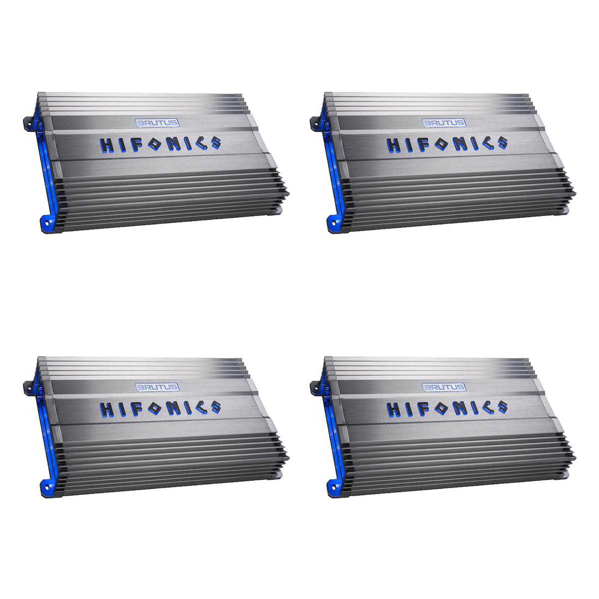 Hifonics BG-2200.1D Gamma Mono D 2200W Car Audio Subwoofer Amp Amplifer (4 Pack)