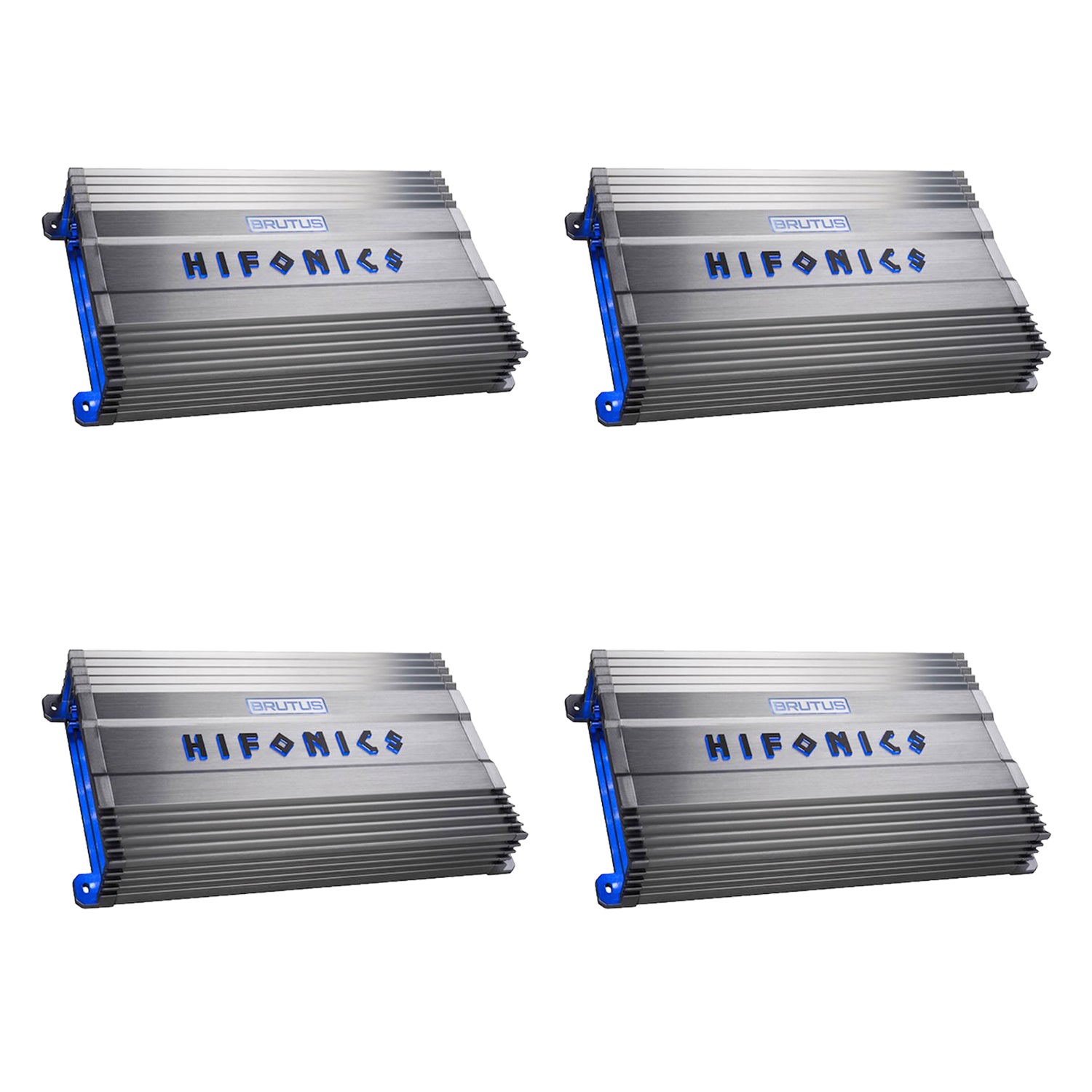 Hifonics BG-2200.1D Gamma Mono D 2200W Car Audio Subwoofer Amp Amplifer (4 Pack)