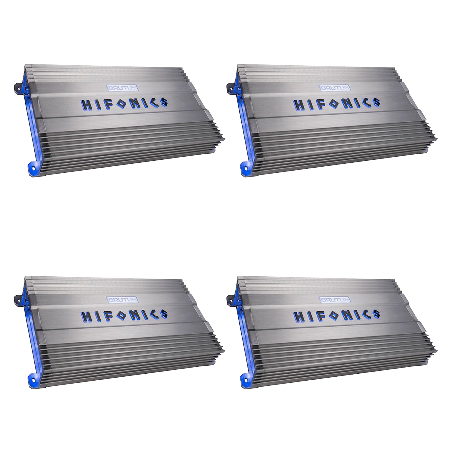 Hifonics BG-2500.1D Gamma Mono D 2500W Car Audio Subwoofer Amp Amplifer (4 Pack)