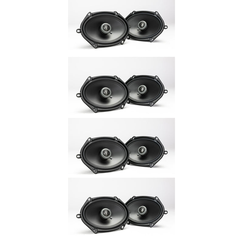 Maxxsonics FKB168 MB Quart Formula 5x7/6x8 Inch 2 Way Coaxial Speakers (4 Pack)
