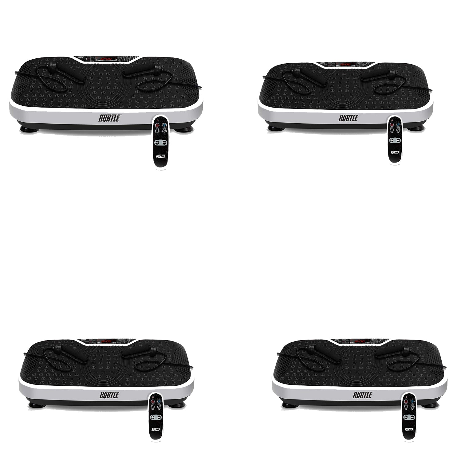 Hurtle Vibration Plate Machine for Home Body Exercise Workout Training (4 Pack) - VMInnovations