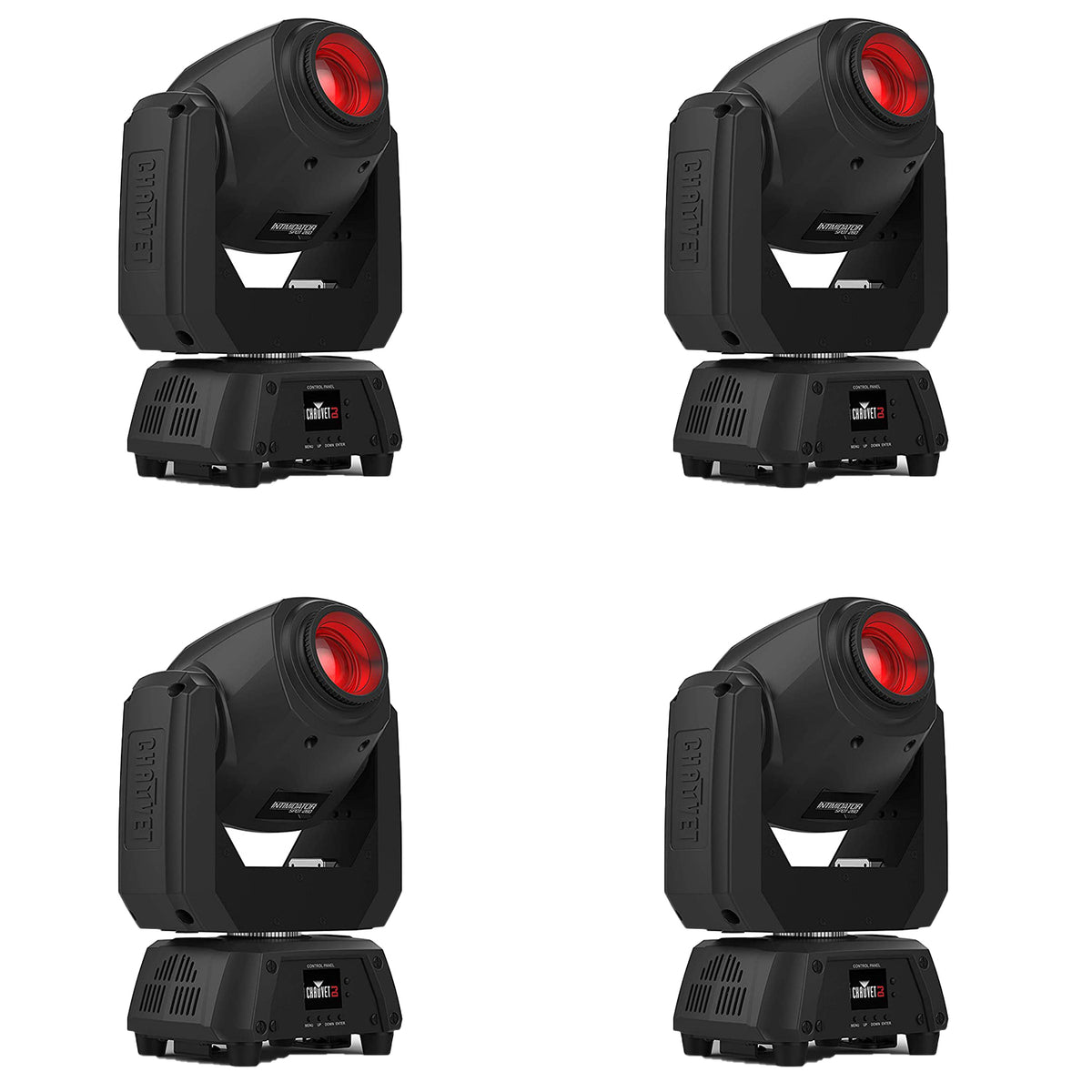 Chauvet DJ Intimidator Spot 260 Professional LED Motorized Stage Light (4 Pack)