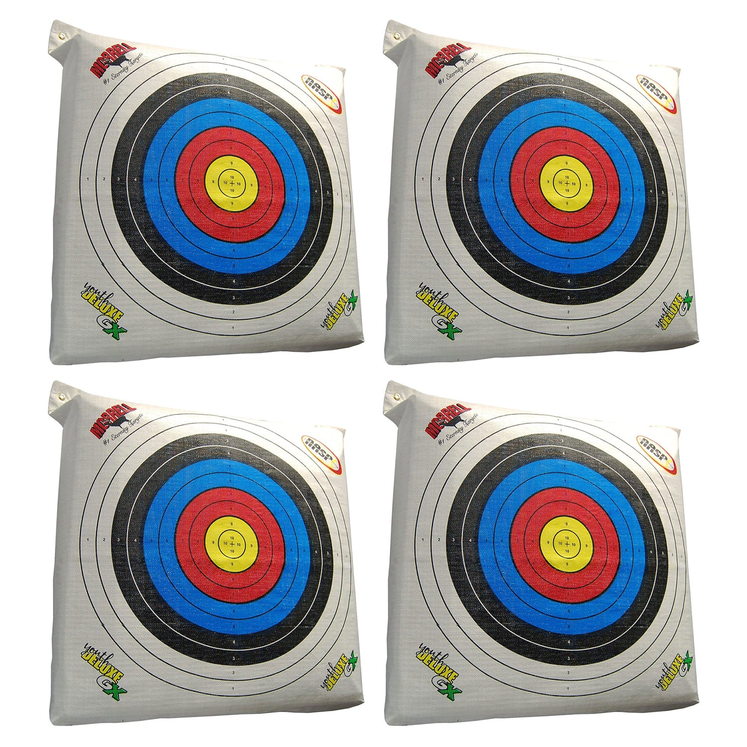 Morrell Outdoor Youth Deluxe GX Range NASP Field Point Archery Target (4 Pack) - VMInnovations