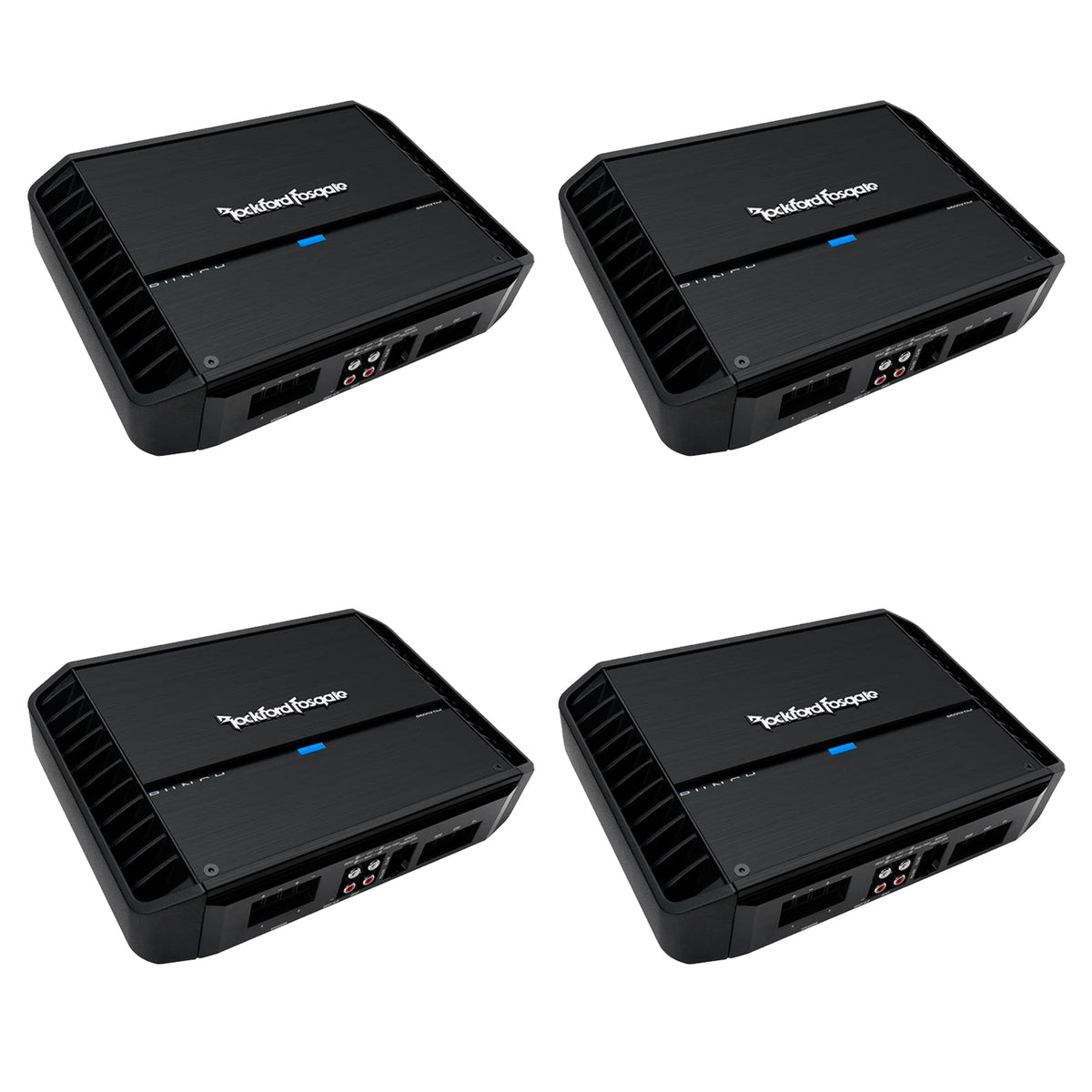 Rockford Fosgate P500X1BD 500W Car Mono BD Audio Amp Power Amp Stereo (4 Pack)