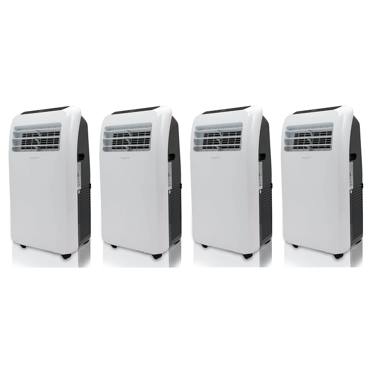 SereneLife SLACHT128 Portable 12000 BTU Room Air Conditioner & Heater (2 Pack)