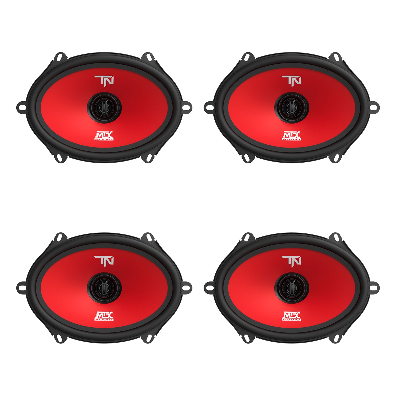 MTX Terminator 68 5 by 7in Speaker Pair with 55 W RMS Power Capability (4 Pack) - VMInnovations