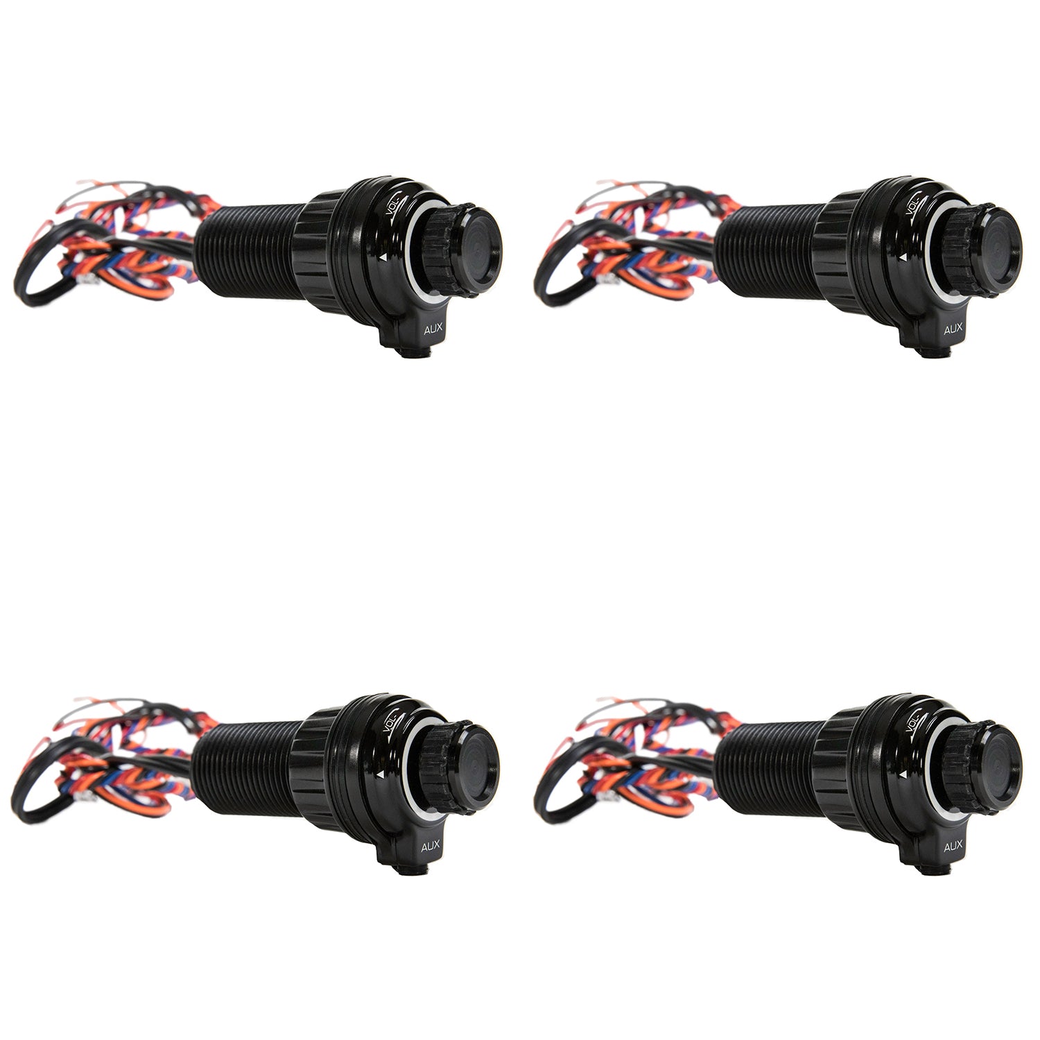 Hifonics Waterproof Pre Amp Bluetooth Controller Source Unit TPS-BT1 (4 Pack)