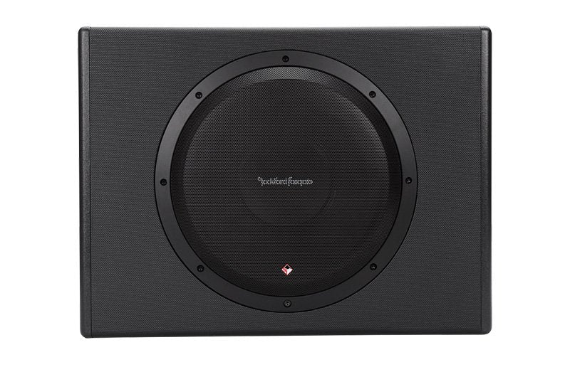 New Rockford Fosgate 12" 300 W Single Powered Subwoofer Sub Enclosure (4 Pack)