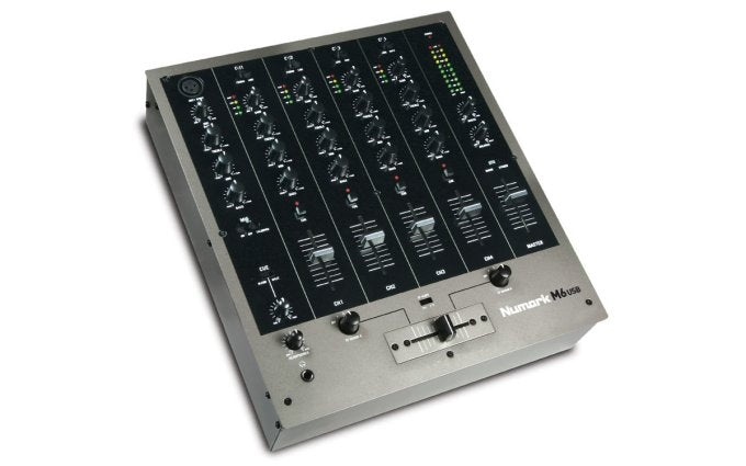 NUMARK M6USB 4 Channel Pro DJ Mixer w/ USB Computer