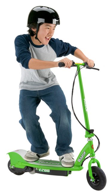 RAZOR E200 Electric Motorized 24V Scooter - Green - Open Box!