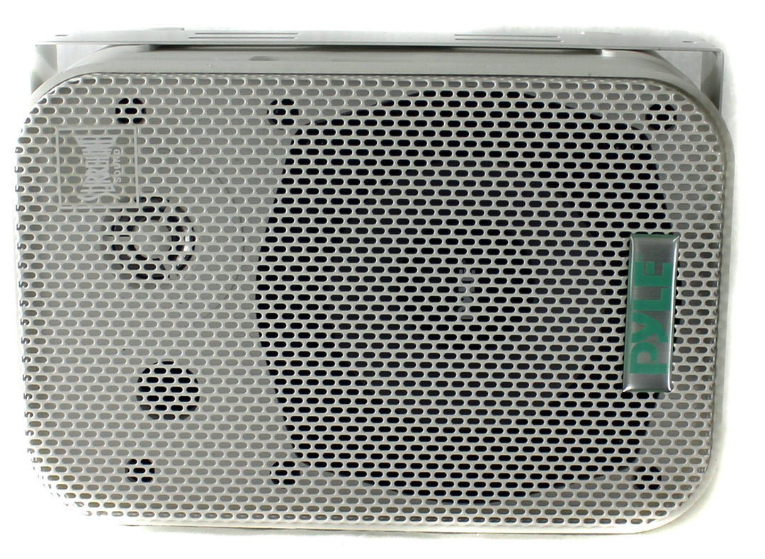 Pyle 5.25" 2-Way White Waterproof Home Speakers, Pair - VMInnovations
