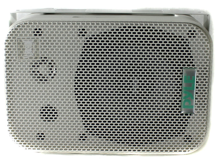 Pyle 5.25" 2-Way White Waterproof Home Speakers, Pair - VMInnovations