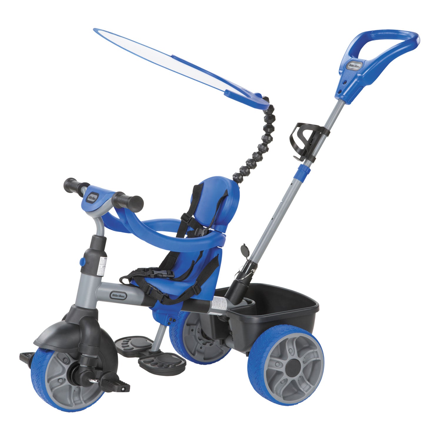 Little Tikes 4 in 1 Basic Edition Baby Toddler Trike Tricycle for 9 to 36 Months