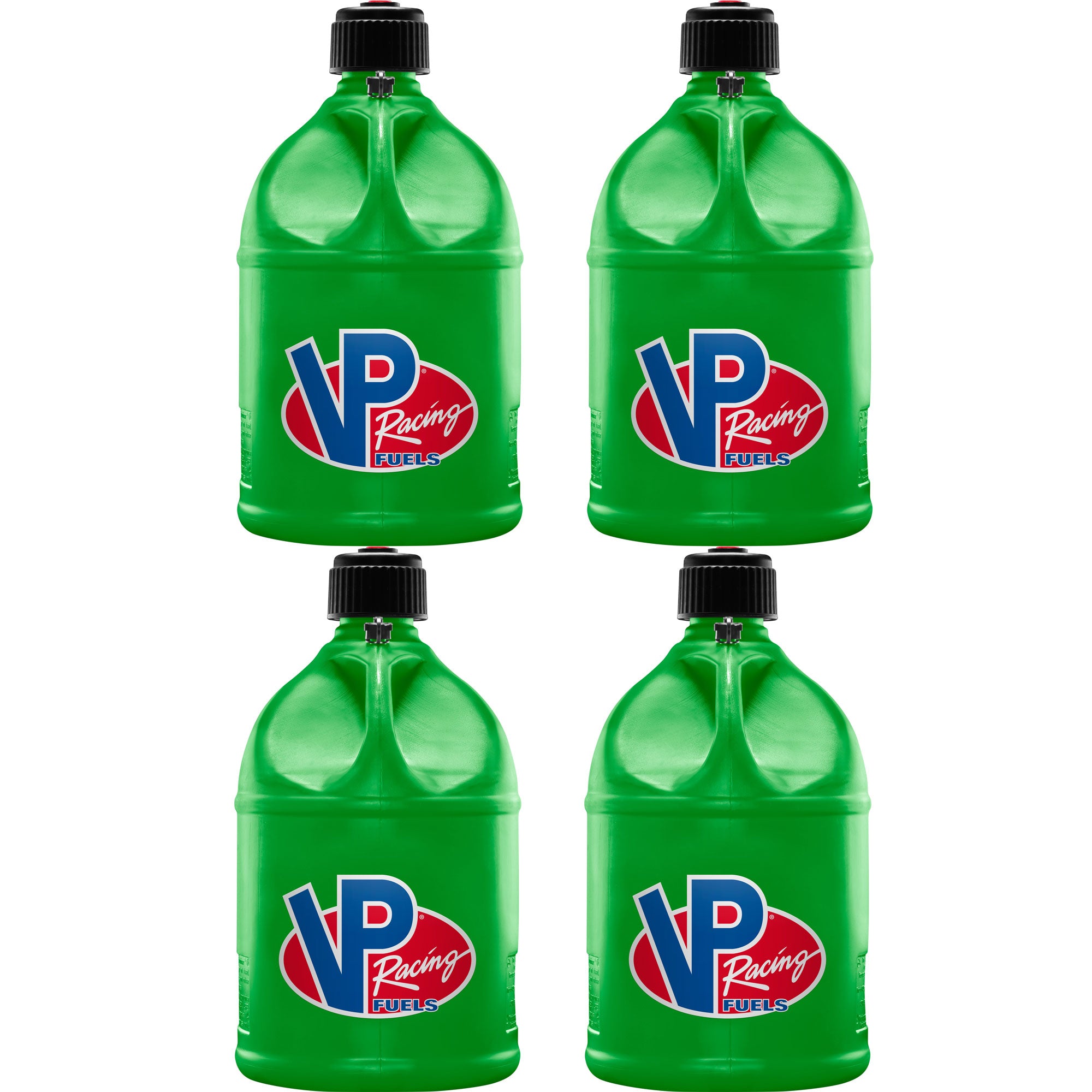 VP Racing Motorsport 5.5 Gallon Round Plastic Container Utility Jug Can (4 Pack)