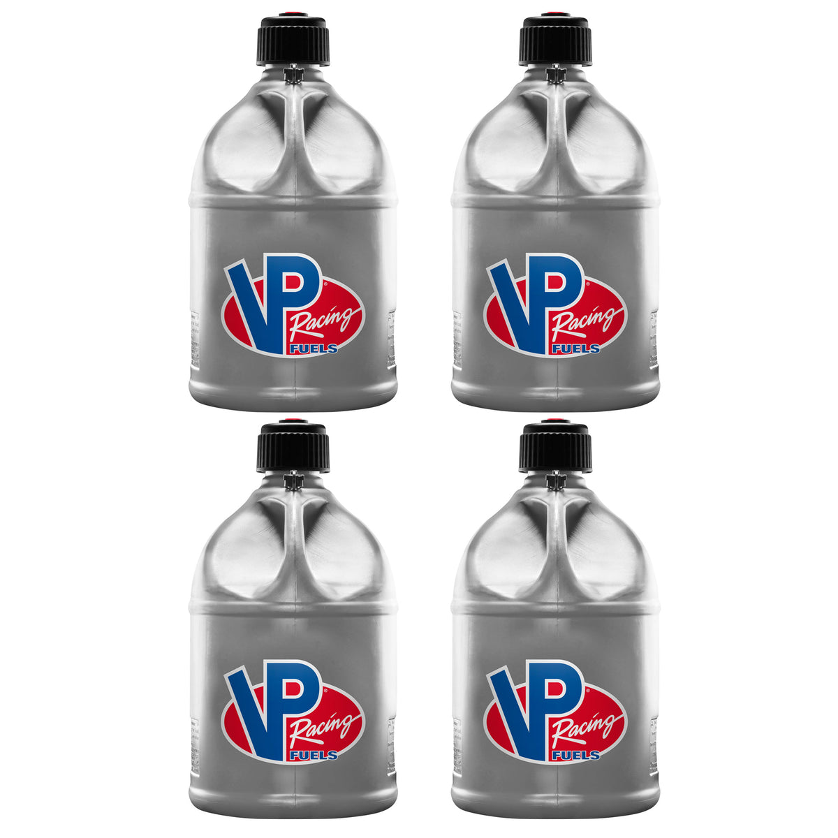 VP Racing Motorsport 5.5 Gallon Round Plastic Container Utility Jug Can (4 Pack)