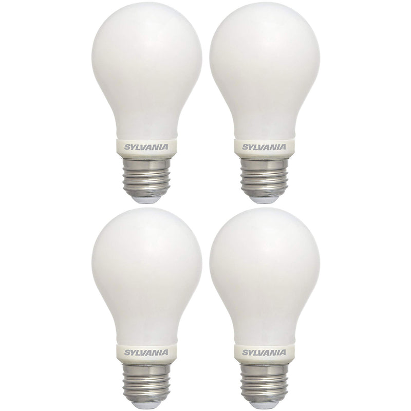 Sylvania 40 W Equivalent LED Light Bulb, Dimmable, Soft White (4 Pack)