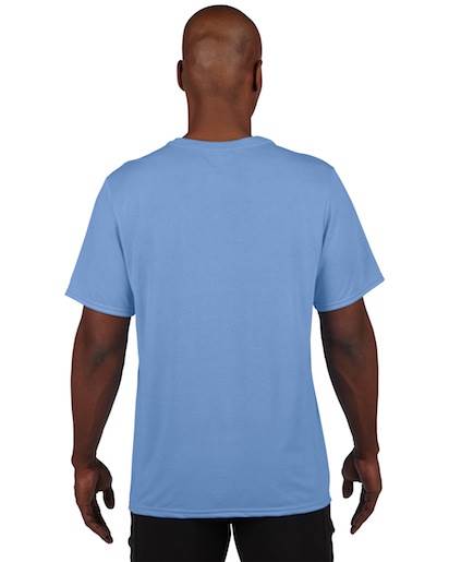 Gildan Mens Large Adult Short Sleeve T-Shirt, Carolina Blue (Open Box)