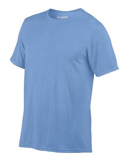 Gildan Mens Large Adult Short Sleeve T-Shirt, Carolina Blue (Open Box)