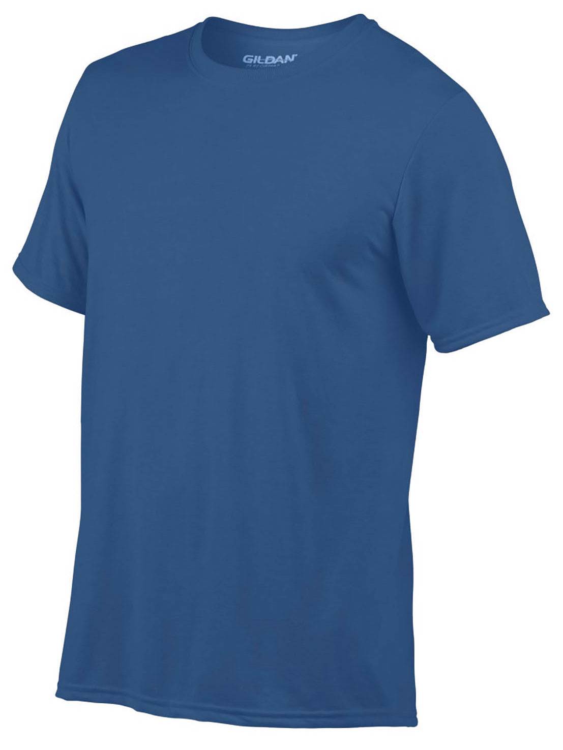 Gildan Mens Small Adult Performance Short Sleeve T-Shirt, Royal Blue (Open Box)