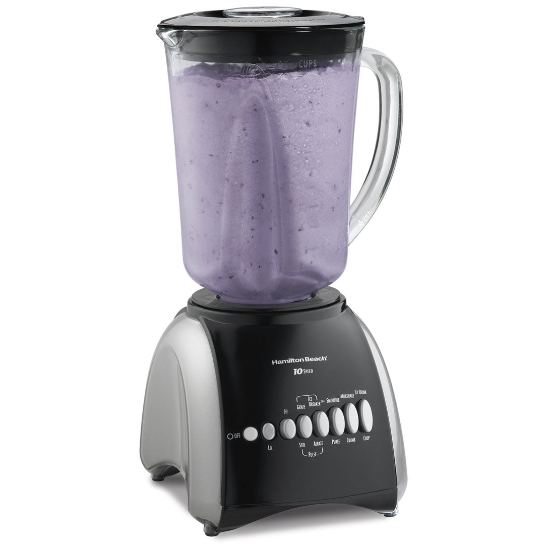 New Hamilton Beach 50235 550W WaveMaster 10Speed Kitchen Blender Mixer(Open Box)