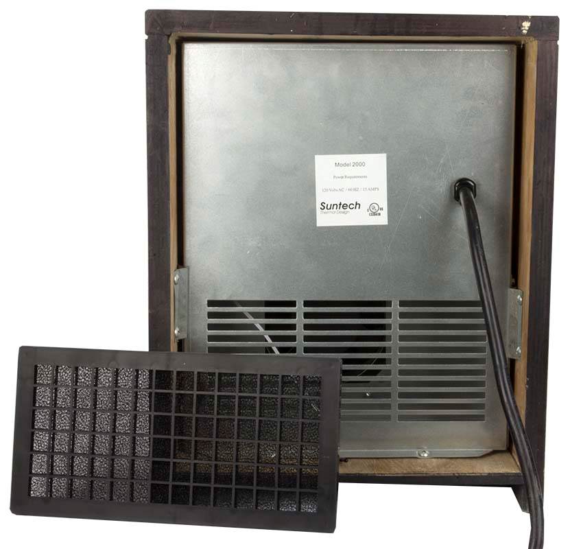 SUNTEC 1200 Sq Ft Infrared Electric Space Heater - 1500W - Open Box