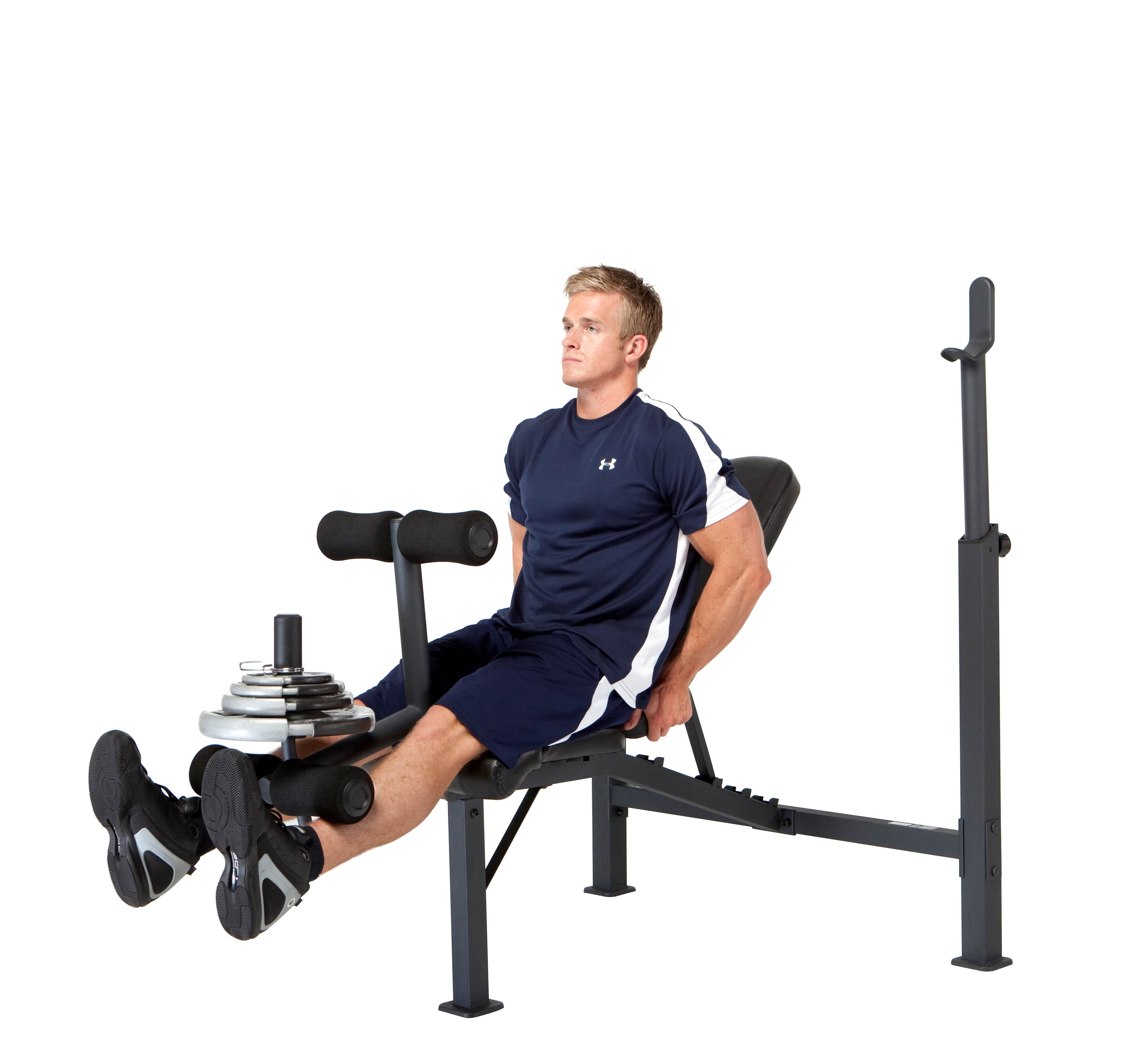 Marcy Competitor Olympic Home Gym Workout Fitness Weight Bench (For Parts)