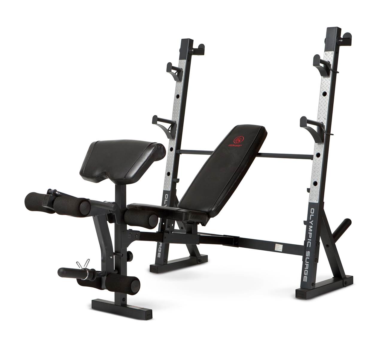 Marcy Diamond Olympic Surge Multipurpose Home Gym Workout Weight Bench- Open Box