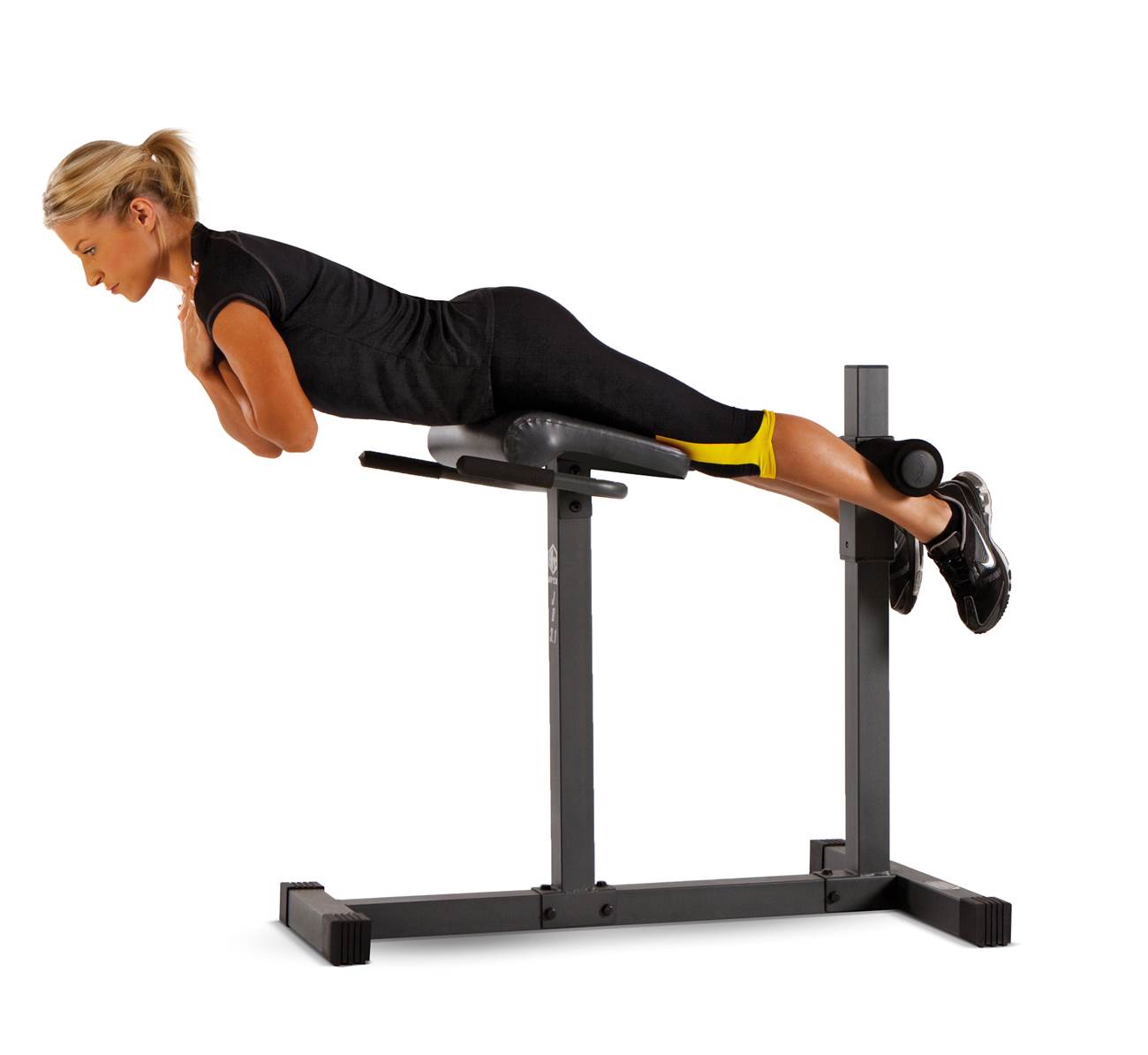 Apex Roman Chair Hyper-Extension Home Workout Multipurpose Bench (Open Box)
