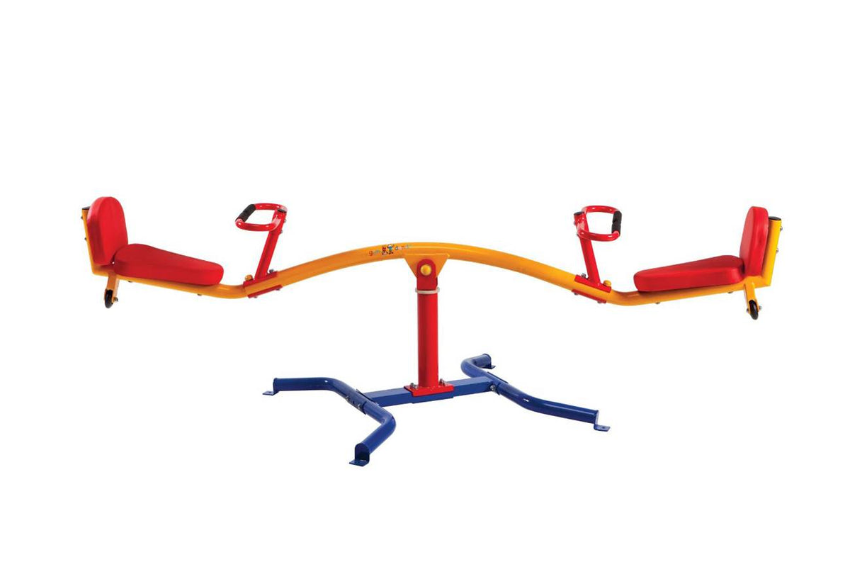 Gym Dandy 360 Degree Spinning Children's Metal Outdoor Teeter Totter | TT360