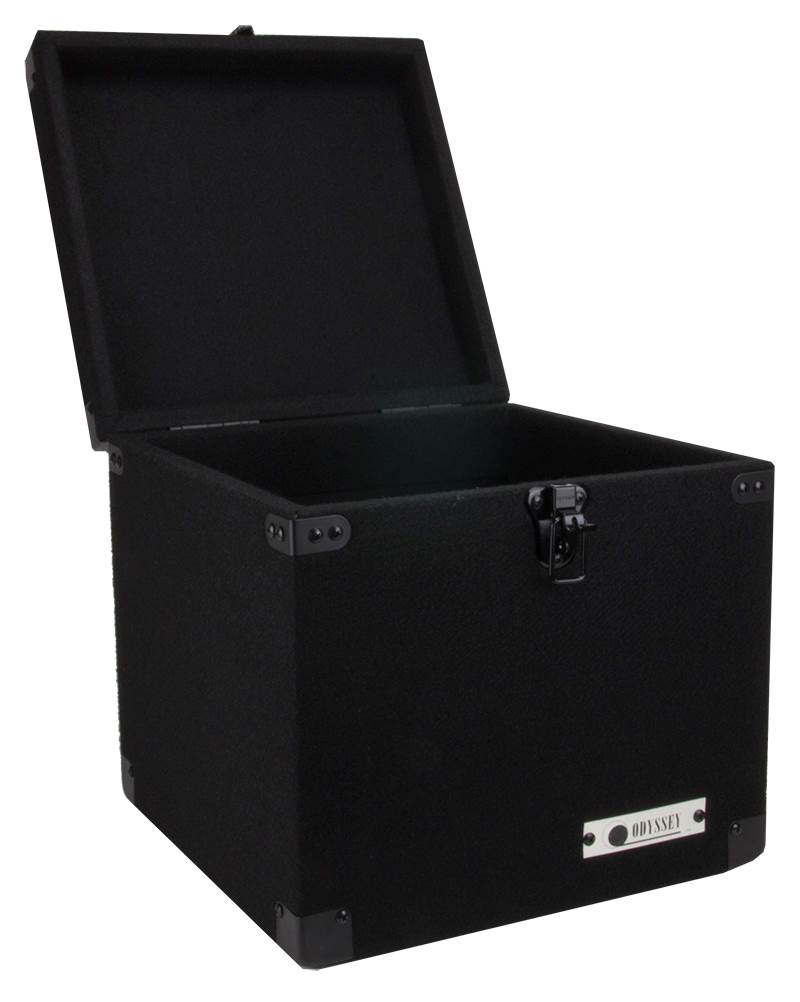 Odyssey CLP090E Carpeted Pro DJ Case w/ Lid for 90 LP Vinyl Records (Open Box)
