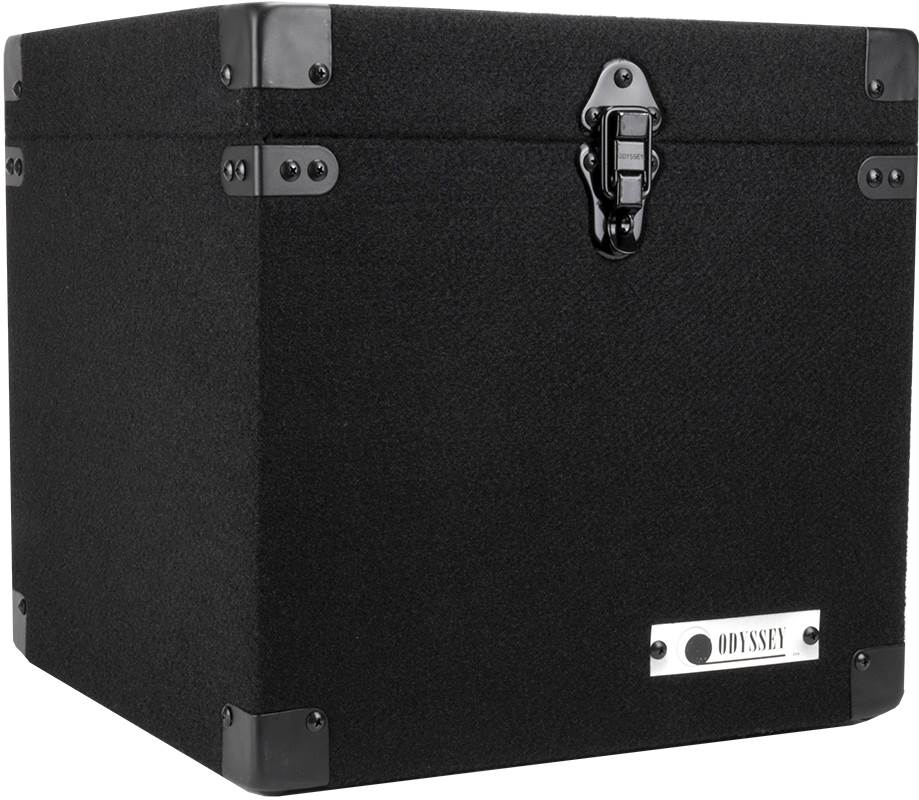 Odyssey CLP090E Carpeted Pro DJ Case w/ Lid for 90 LP Vinyl Records (Open Box)