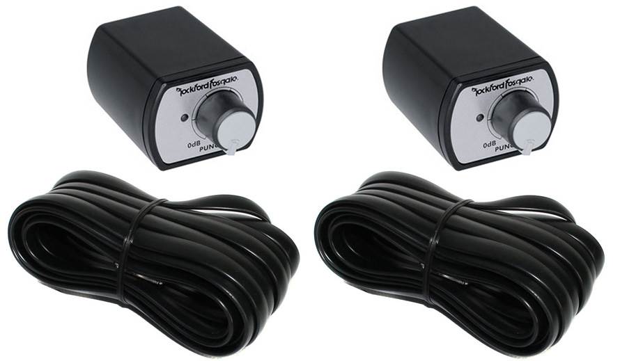 Rockford Fosgate PEQ Wired Remote Bass and Treble Knob EQ for Punch Amps